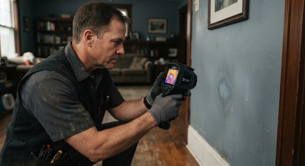 Leak Detection Service Areas in and Around Brick